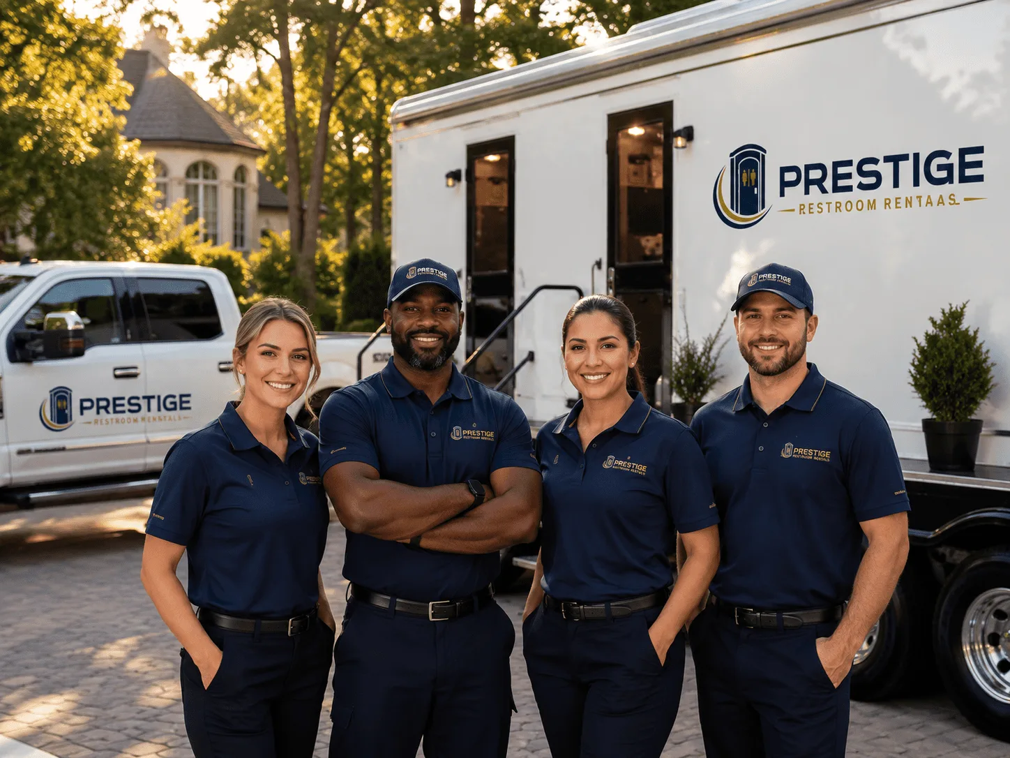 Trusted Luxury Portable Restrooms company in Holgate, OH